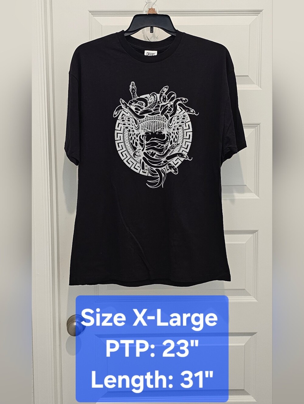 NWT Crooks & Castles Medusa Graphic Tee XL - Minor Flaw